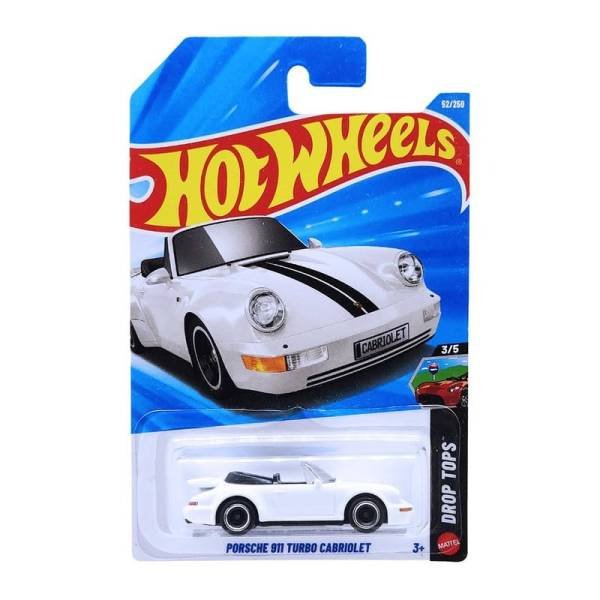 PORSCHE 911 TURBO CABRIOLET WHITE Hover